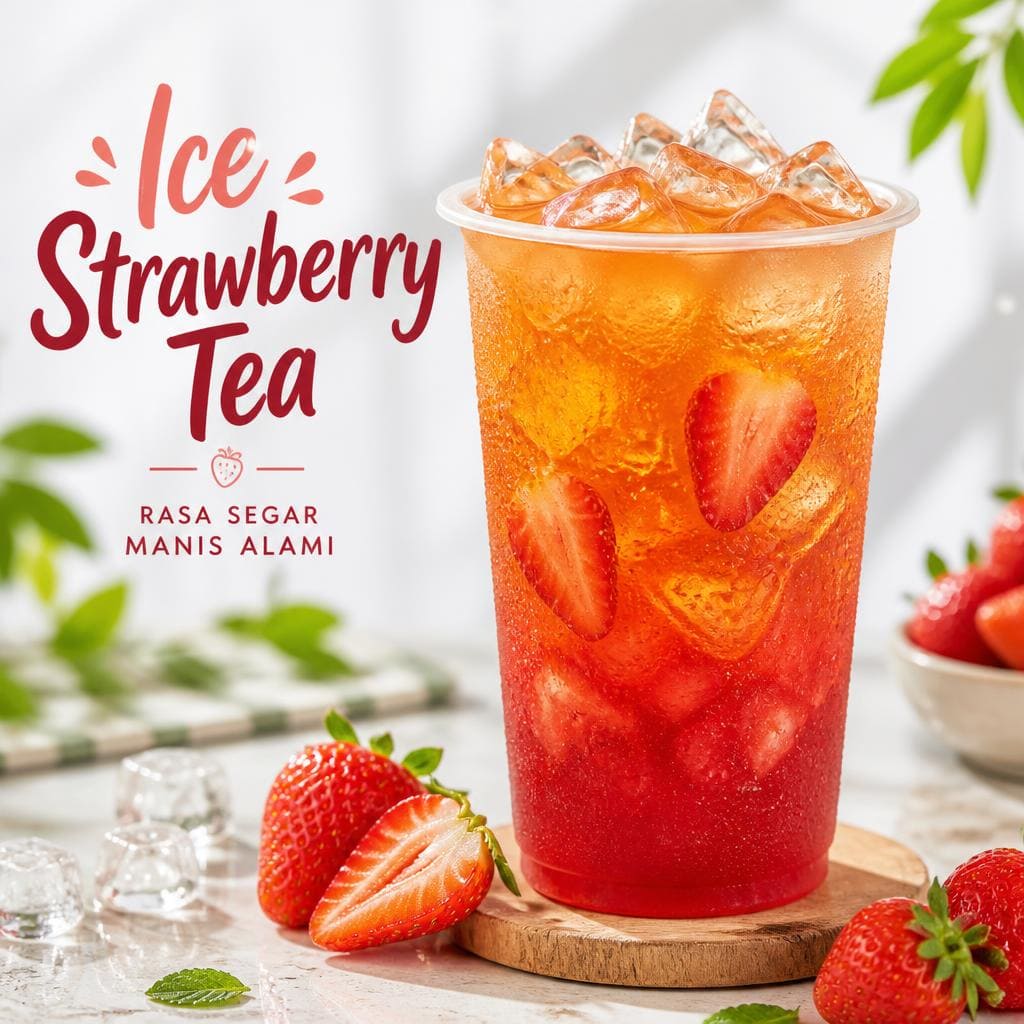 Ice Strawberry Tea